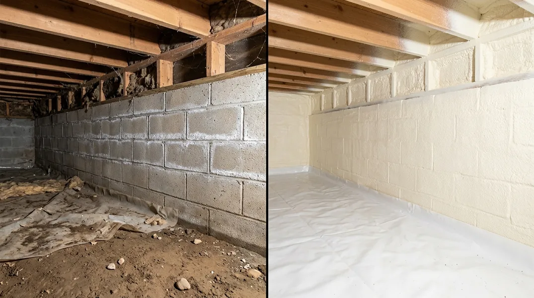 Result spray foam insulation in Fargo - Fargo Spray Foam Insulation