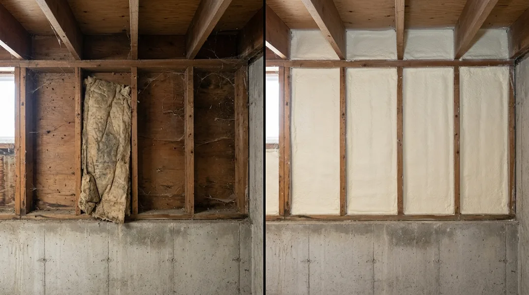 Result spray foam insulation in Fargo - Fargo Spray Foam Insulation