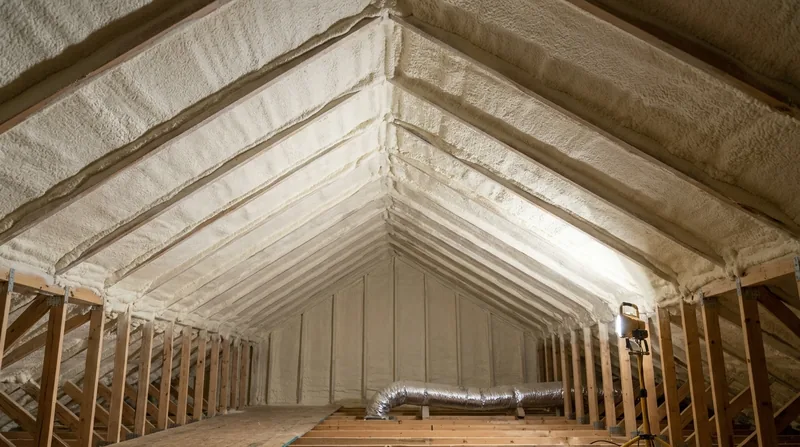Attic Spray Foam Insulation Fargo