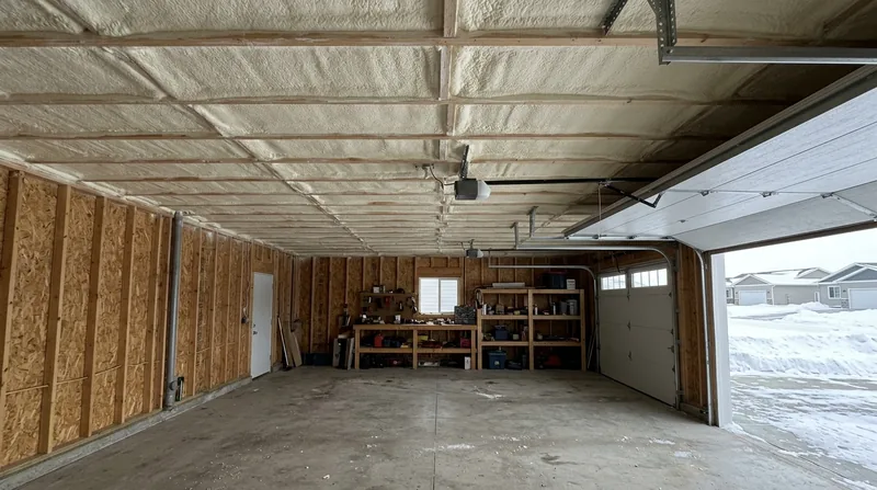 Garage Spray Foam Insulation Fargo